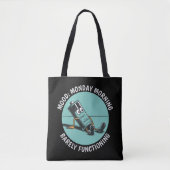 Funny Maandag Tote Bag (Voorkant)