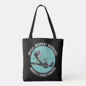 Funny Maandag Tote Bag (Achterkant)