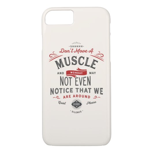 Funny Maandagochtend Citaat Case-Mate iPhone Case (Achterkant)