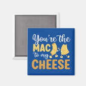 Funny Mac en Cheese Best Friends Valentijnsdag Magneet (Voorkant / Achterkant)