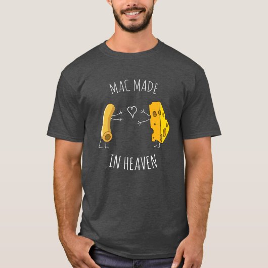 Funny Mac gemaakt in de hemel T-shirt (Voorkant)