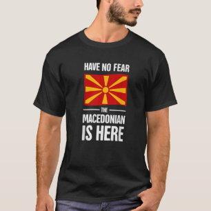 Funny Macedonische vlaggenBalkanrepubliek Macedoni T-shirt