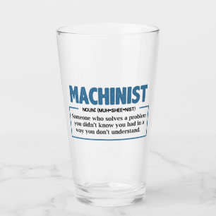 Funny Machinist Definition Glas