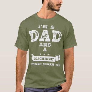 Funny Machinist geeft me een pap en een machinist. T-shirt