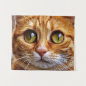 Funny mackerel (huiskat) wandkleed (Voorkant (horizontaal))