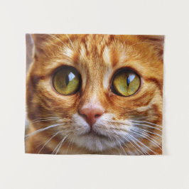 Funny mackerel (huiskat) wandkleed