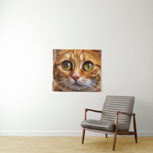 Funny mackerel (huiskat) wandkleed (In Situ (horizontaal))