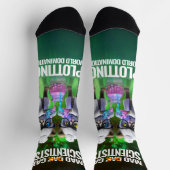 Funny Mad Cat Scientists die de wereldheerschappij Sokken (Top)