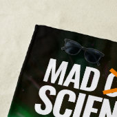 Funny Mad Cat Scientists die de wereldheerschappij Strandlaken (In situ)