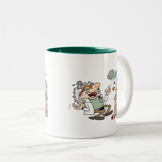 Funny Mad Scientist Mok (Voorkant rechts)