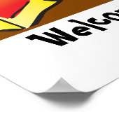 Funny Mad Scientist Teacher Welcome Poster (Hoek)