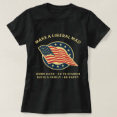 Funny MAGA Conservative Republican T-shirt (Design voorkant)