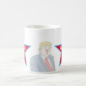 Funny MAGA Tears Trump Clown Political Coffee Mok (Center)