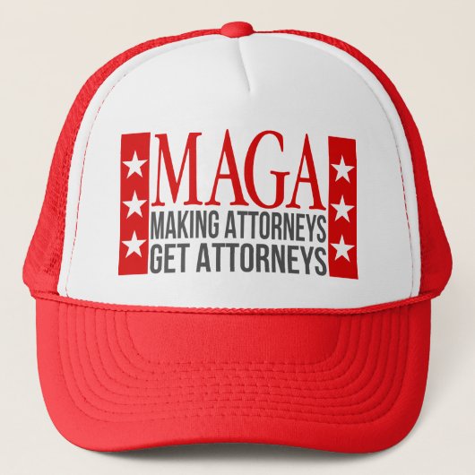 Funny MAGA Trucker Hat Sarcastic Political Quote Trucker Pet (Voorkant)