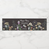 Funny Magic Potion Ghost Halloween Baby shower Waterfles Etiket (Enkel label)