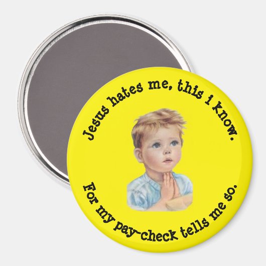Funny Magnet (Voorkant / Achterkant)
