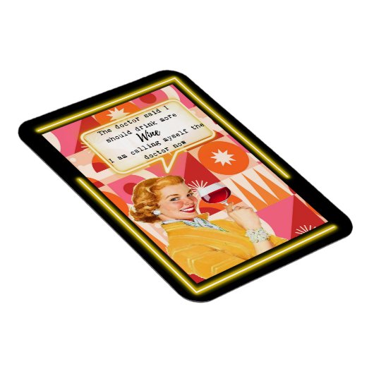 Funny Magnet Best Friend Gift "Doctor" Magneet (Rechterzijde)