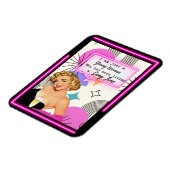 Funny Magnet Best Friend Gift "Young Girl" Magneet (Linkerzijde)
