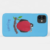 Funny magnificous frigate bird cartoon Case-Mate iPhone case (Achterkant (horizontaal))