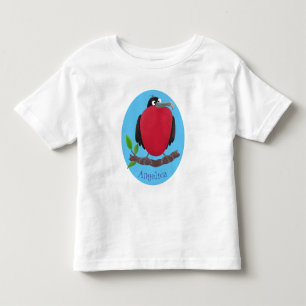 Funny magnificous frigate bird cartoon kinder shirts