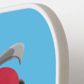 Funny magnificous frigate bird cartoon pickleball paddle (Links Detail)