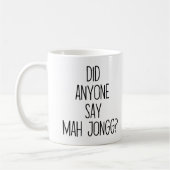 Funny Mah Jongg Koffiemok (Links)