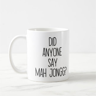 Funny Mah Jongg Koffiemok