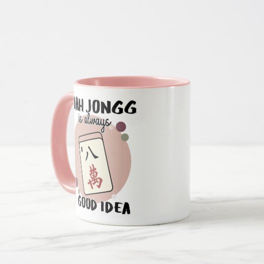 Funny Mah Jongg Mok (Voorkant links)