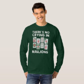 Funny Mahjong Gift For Men Women Tile Game Lover T-shirt (Voorkant volledig)