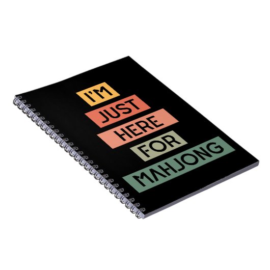 Funny Mahjong Notitieboek (Rechterzijde)