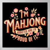 Funny Mahjong Poster (Voorkant)