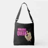 Funny Mahjong Queen Crossbody Tas (Voorkant)