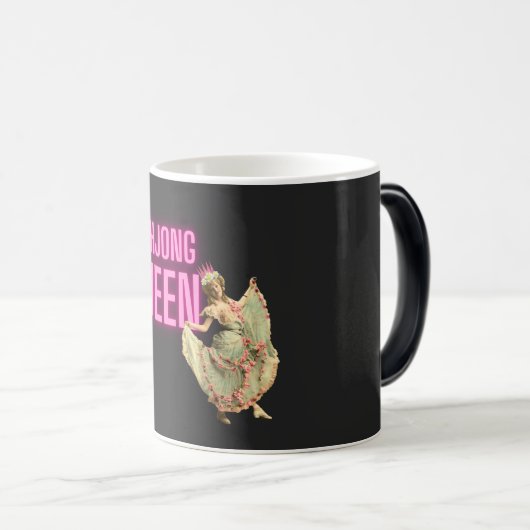 Funny Mahjong Queen Magische Mok (Voorkant rechts)