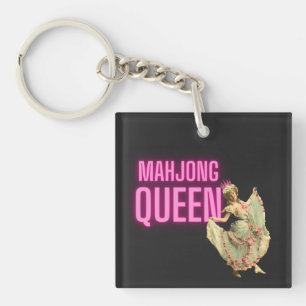 Funny  Mahjong Queen Sleutelhanger
