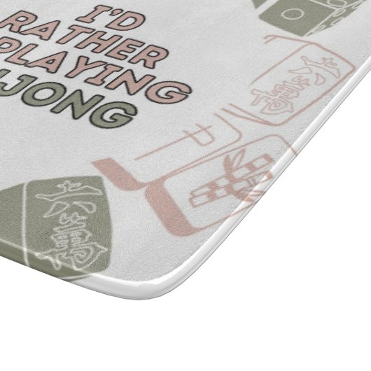 Funny Mahjong Snijplank (Hoek)