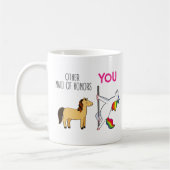 Funny Maid of Honor proposal Unicorn Koffiemok (Links)