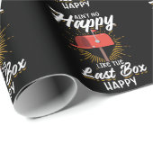 Funny Mail Carrier Postal Worker Mailman Cadeaupapier (Rol Hoek)