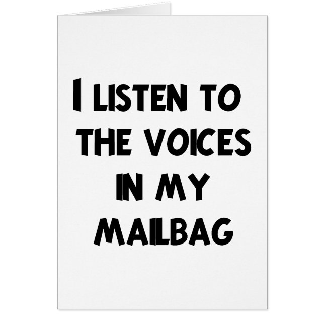 Funny Mail Carrier T-shirts en geschenken (Voorkant)