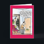 Funny Mail Distro List Wenskaart Feestdagen Kaart<br><div class="desc">Winter Kerstmis Santa sneeuw Vakantie seizoen grappige comedy grap hanukkah</div>