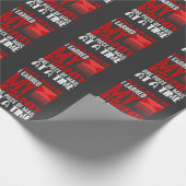 Funny Mailman Humor Insanity Mail Carrier Gezegde Cadeaupapier (Hoek)