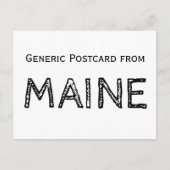 Funny Maine Briefkaart (Voorkant)