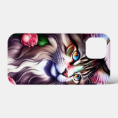 Funny Maine Coon Cat Face Case-Mate iPhone Case (Achterkant (horizontaal))