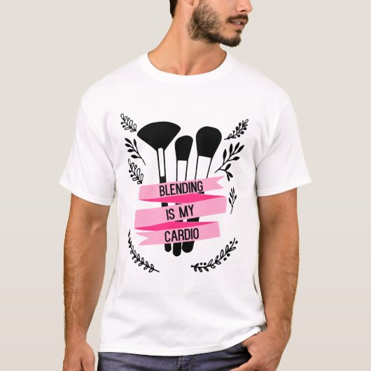 Funny Makeup Artist T-shirt (Voorkant)