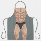 Funny Male Body Builder Schort (Voorkant)