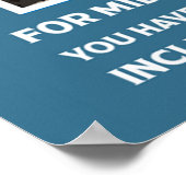 Funny Male Midlife Crisis geeft Poster (Hoek)