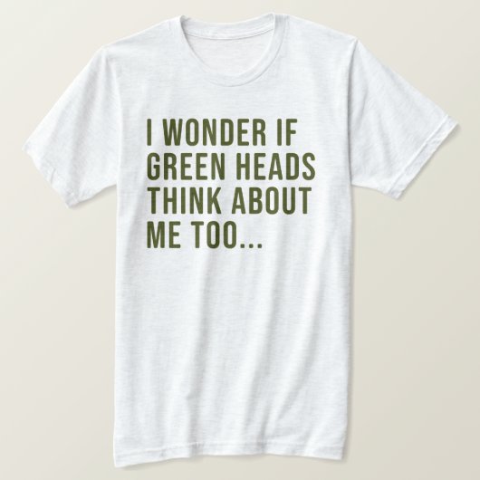 Funny Mallard Duck Hunting Shirt for Men and Women (Design voorkant)