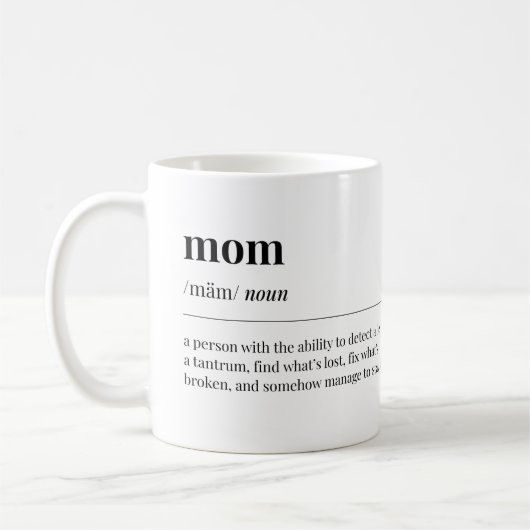 Funny Mam Definition Koffiemok (Links)