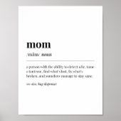 Funny Mam Definition Poster (Voorkant)