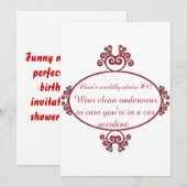 Funny Mama citeert op t-shirts en cadeaus voor haa Kaart (Voorkant / Achterkant)