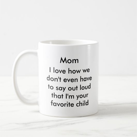 Funny mama mok koffie (Links)